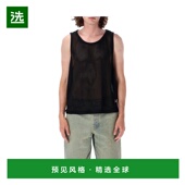 香港直邮STUSSY SS2024 男士 1h可退 T恤 24P1140349M0001 黑色 大