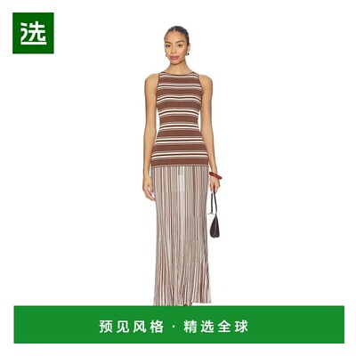 1h可退 香港直邮FAITHFULL THE BRAND 女士 Tore 长款连衣裙 FFK4