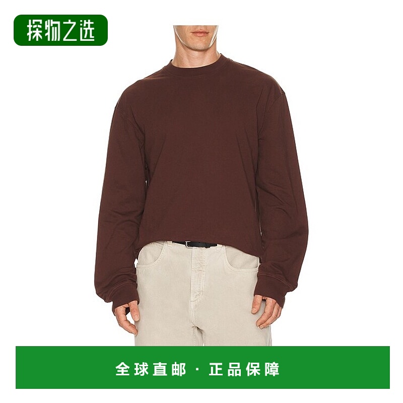 香港直邮AGOLDE 男士 Asha 长袖T恤 A10381521 舒适时尚