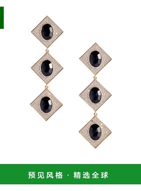 香港直邮SELF-PORTRAIT 女士耳饰 AW25613EB AW2025 银色 多层耳