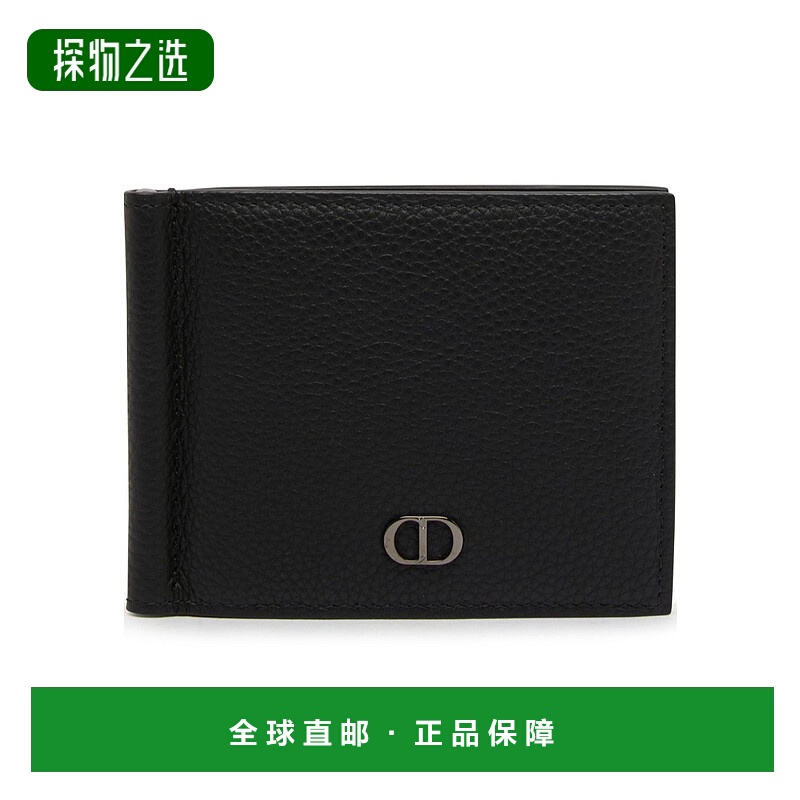 香港直邮Dior 徽标双折钱包 DIO6G976