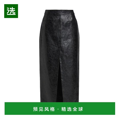 1h可退 【美国直邮】Lamarque Yvette 柔软人造革长裙 女装半身裙