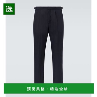 男士 Carsyn suit 1h可退 休闲裤 Brown 亚麻长裤 香港直邮Orlebar