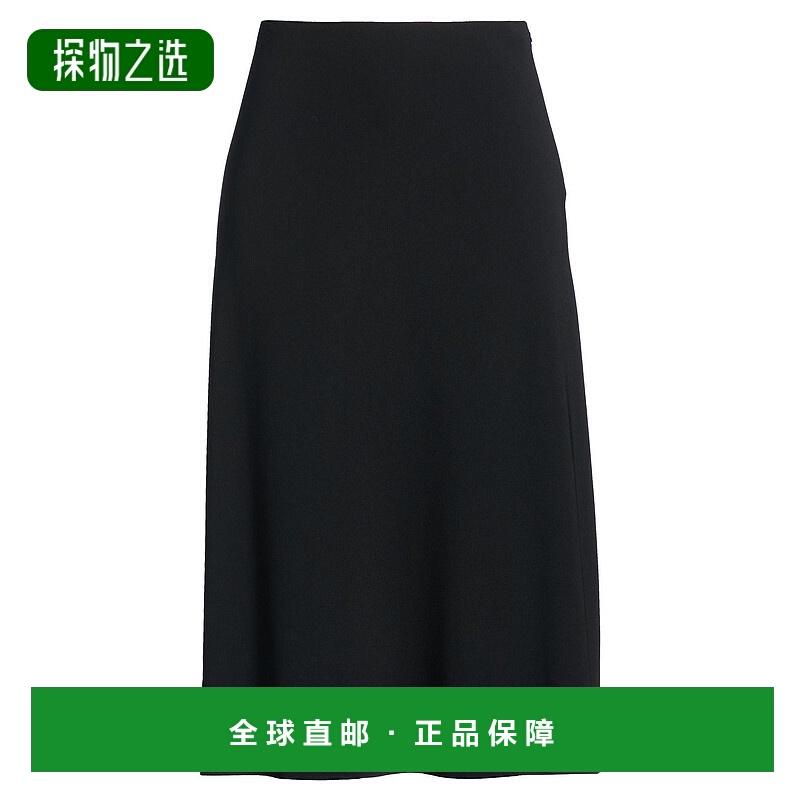香港直邮THEORY 希尔瑞 女士 中长半身裙 black黑色 舒适时尚