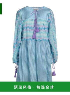 1h可退 香港直邮ANTIK BATIK 女士 短款连衣裙 blue蓝色 舒适时尚