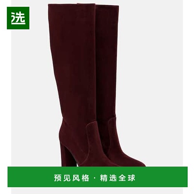 香港直邮Gianvito Rossi 吉安维托·罗西 女士 Glen 85 绒面革及