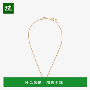 年产品 2025 Fendi Forever 金色 1h可退 项链 欧洲直邮FENDI