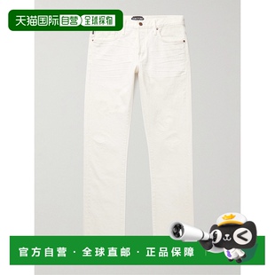 Ford 直筒滚边牛仔裤 汤姆·福特 修身 DPH001DM 男士 香港直邮Tom