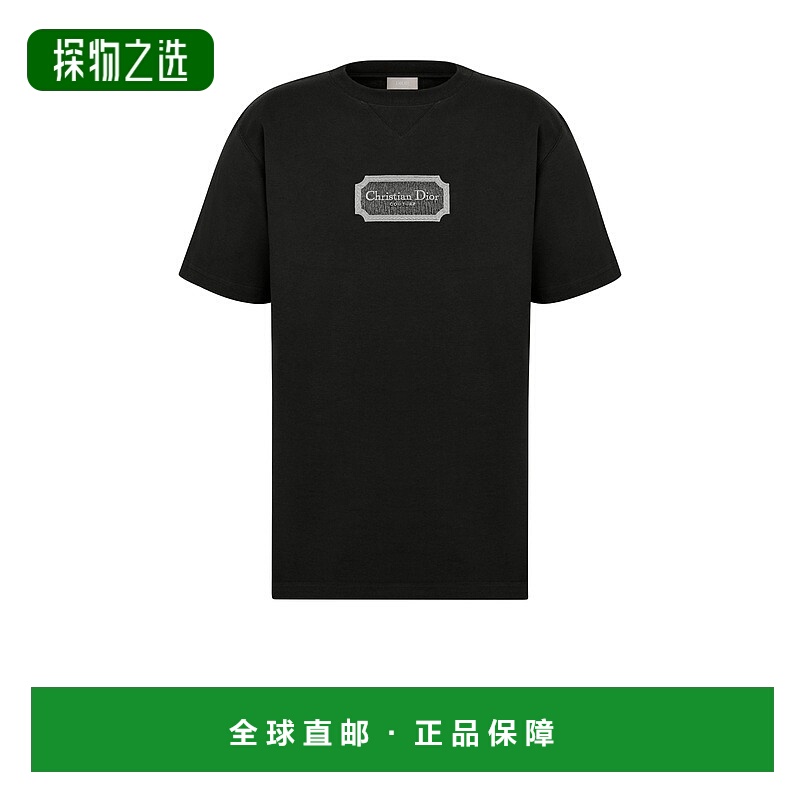 自营欧洲直邮Dior/迪奥 男士Christian Couture 宽松版型 T 恤