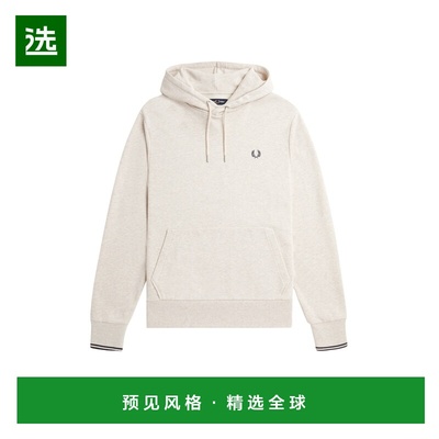 1h可退 香港直邮FRED PERRY 男士卫衣 M2643W50PANNA CO 米白色 H