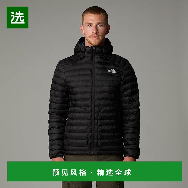 欧洲直邮北面Huila 男士合成保暖连帽夹克TheNorthFace男装