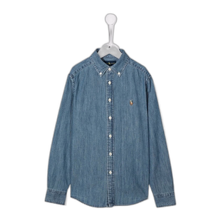 香港直邮Polo Ralph Lauren 长袖牛仔衬衫 713843