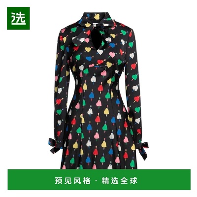 1h可退 香港直邮Msgm 女士 短款连衣裙 black黑色 舒适时尚