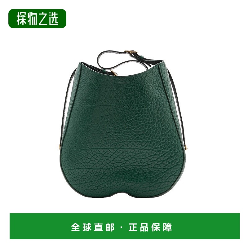 欧洲直邮Burberry/博柏利 23新款 Chess女士中号绿色小牛皮单