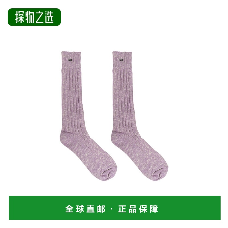 香港直邮Ganni 徽标袜子 A6412