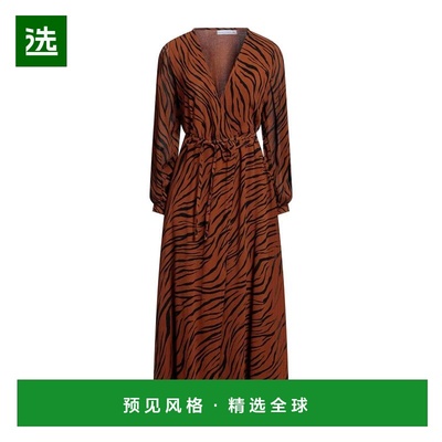 1h可退 香港直邮FAITHFULL THE BRAND 女士 长款连衣裙 brown棕色