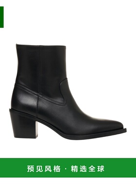 香港直邮STUART WEITZMAN 女士靴子 SK310BLACK AW2025 黑色