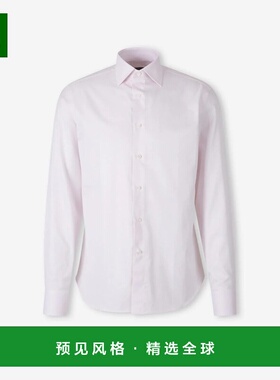 香港直邮Canali 男士衬衫 NCL7018601 SS2026 粉红色 Canali Cott