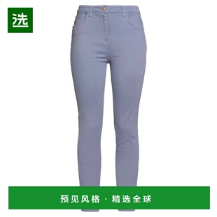 1h可退 香港直邮Elisabetta Franchi 女士 牛仔长裤 purple紫色