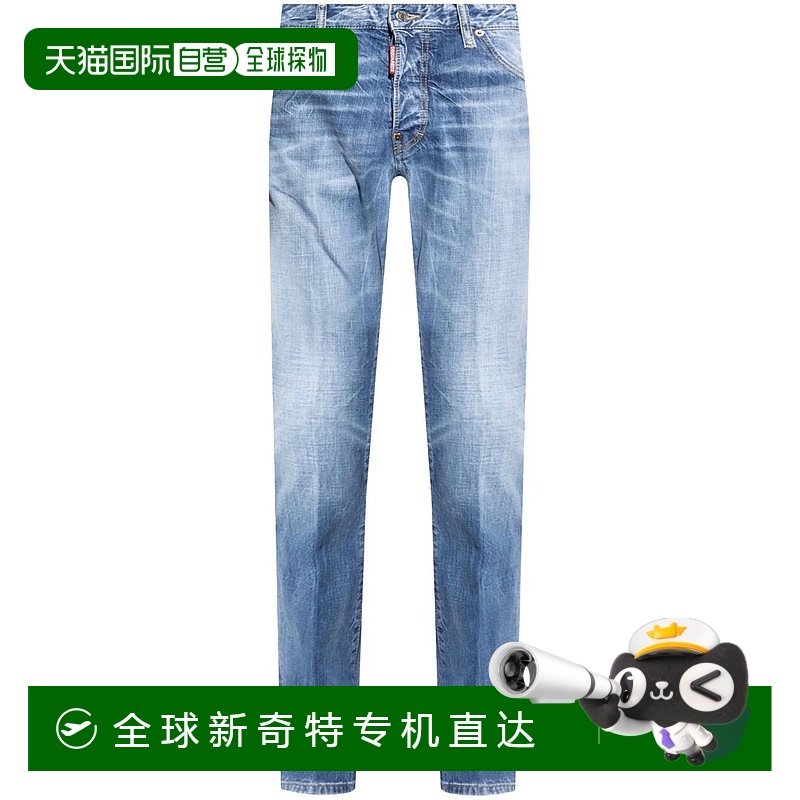1h可退 欧洲直邮dsquared2 男士 牛仔裤