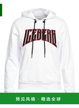 1h可退 香港直邮Iceberg 冰山 男士 连帽卫衣 white白色 舒适时尚