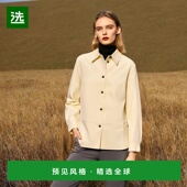 sander 女士 衬衫 欧洲直邮jil 正品 高档气质减龄舒适百搭高级感