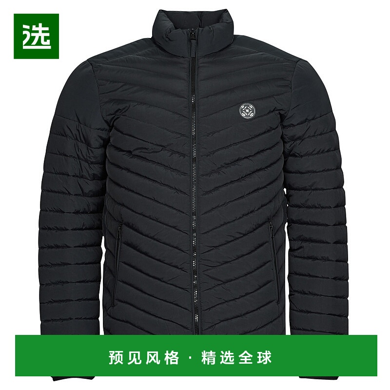 欧洲直邮Oxbow 男士 JUNCO 羽绒服 黑色高端正品休闲时尚流行潮牌