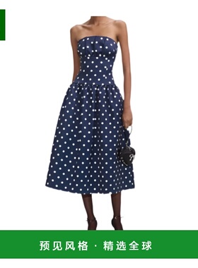 香港直邮SELF-PORTRAIT 女士连衣裙 SS25092MN SS2025 蓝色 无袖