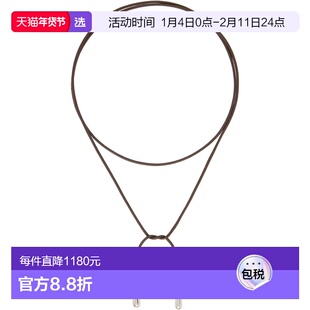 1h可退 香港直邮Sophie Buhai 女士 Shoelace Faux-Leather 项链