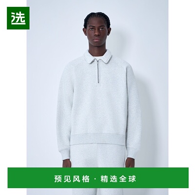 1h可退 香港直邮Stussy 斯图西 男士 抓绒毛衣 118573 grey灰色