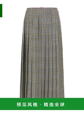 香港直邮Thom Browne 褶皱半身裙 FGCA22UF1033a字裙