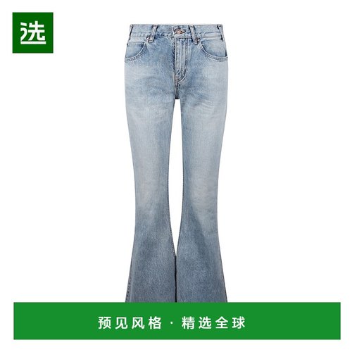 香港直邮Celine 多口袋牛仔裤 2N06B967W直筒裤