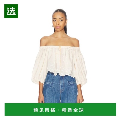 1h可退 香港直邮Free People 自由人 女士 Bali Daydream 旋律褶