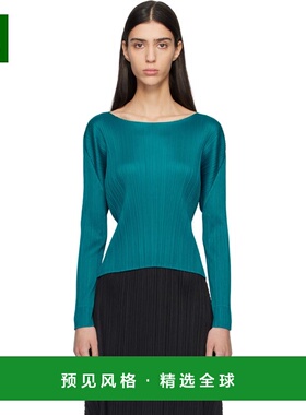 1h可退 香港直邮Pleats Please Issey Miyake 女士 蓝色 Monthly
