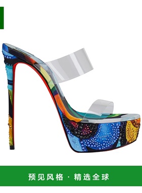 香港直邮Christian Louboutin Just Nothing Alta Flower Strass