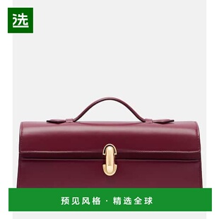 1h可退 香港直邮SAVETTE 女士 Symmetry 长款皮革手提包