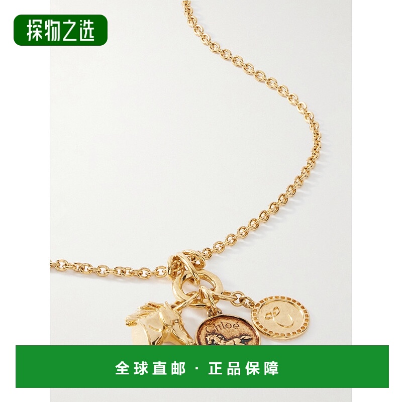 1h可退 香港直邮Chloe 蔻依 女士 吊坠项链 CH25AJN03CB7