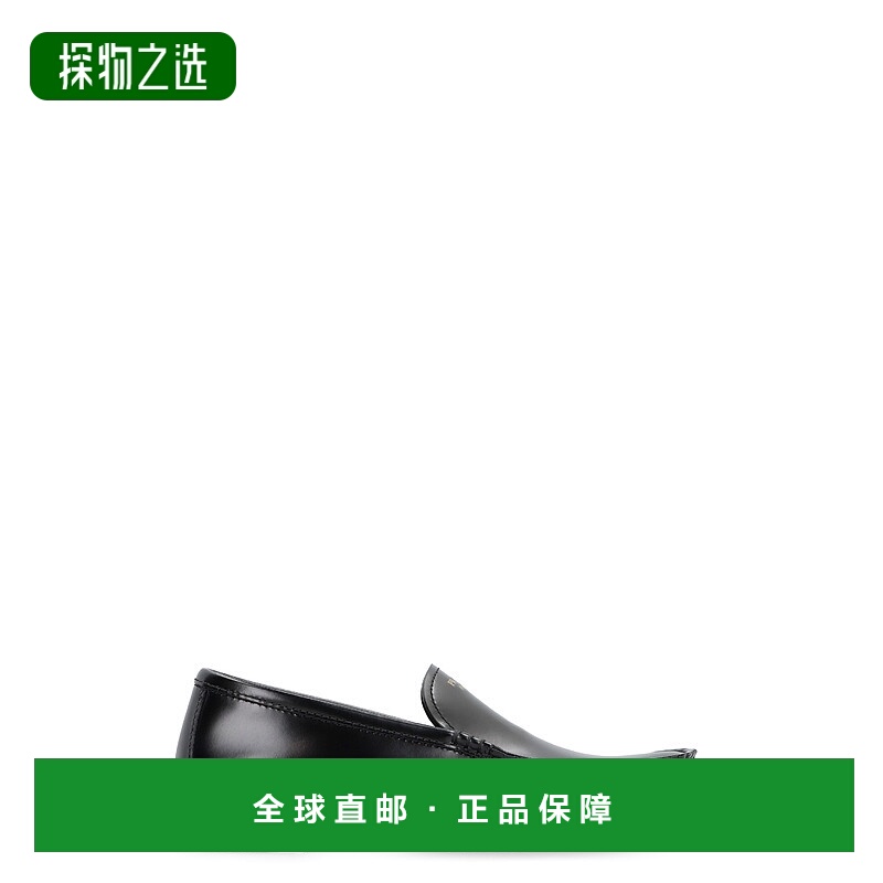 1h可退 香港直邮Prada 普拉达 女士 黑色皮质乐福鞋 1D991NFA020P