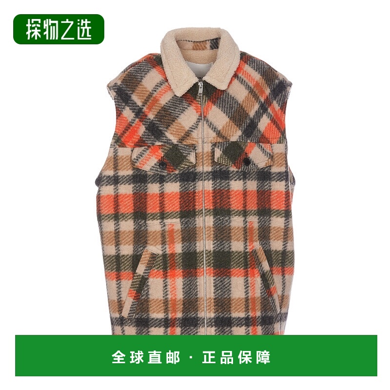 香港直邮Isabel Marant 翻领无袖马甲 VE0209HAA3D06H