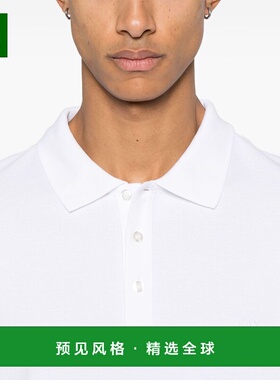 香港直邮FAY 男士T恤 NPMB250144STDWB001 SS2025 白色 Pole