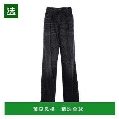 香港直邮HAIKURE 女士牛仔裤 HEW03340DF173L0854 AW2025 黑色