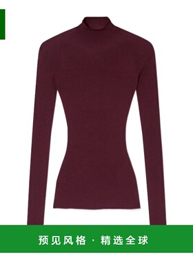 1h可退 香港直邮Versace 罗纹针织上衣 10172411A16171长袖针织衫