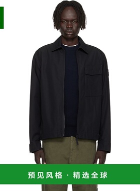 1h可退 香港直邮Stone Island 石头岛 男士 黑色 1200018 Weather