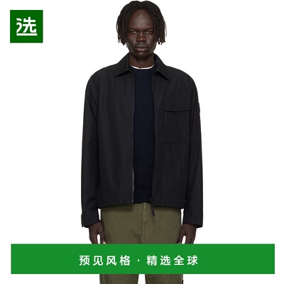 1h可退 香港直邮Stone Island 石头岛 男士 黑色 1200018 Weather