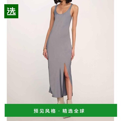 1h可退 【美国直邮】Heartloom女士连衣裙 圆领缎面 修身时尚 优