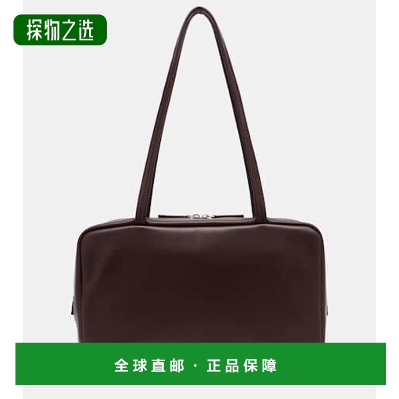 香港直邮The Row 女士 Astra 中号皮革手提包 red红色 舒适时尚