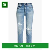 休 美国直邮 1h可退 牛仔裤 rag 女士 时尚 bone 高腰潮牌
