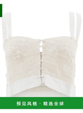 香港直邮BODE 女士T恤 WRF24UP014CREAM SS2025 白色 Tops