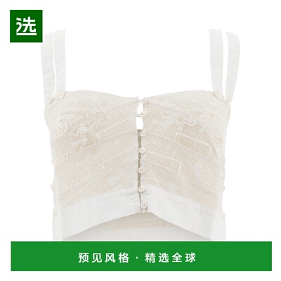 香港直邮BODE 女士T恤 WRF24UP014CREAM SS2025 白色 Tops