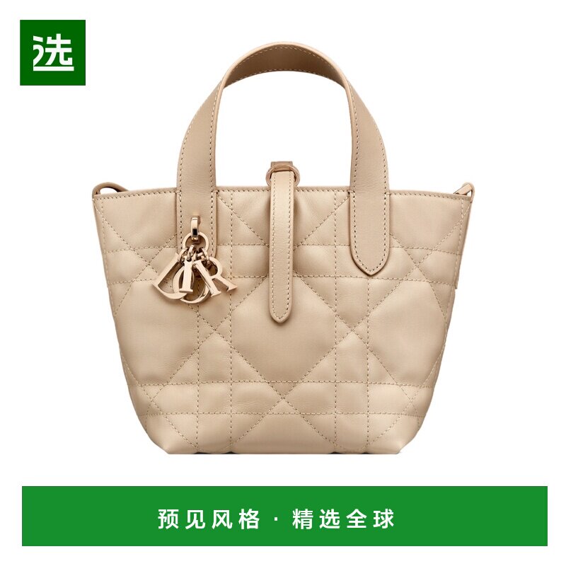 香港直邮Dior 微型Dior Toujours竖版手提包手袋 S6100OSNW迪奥